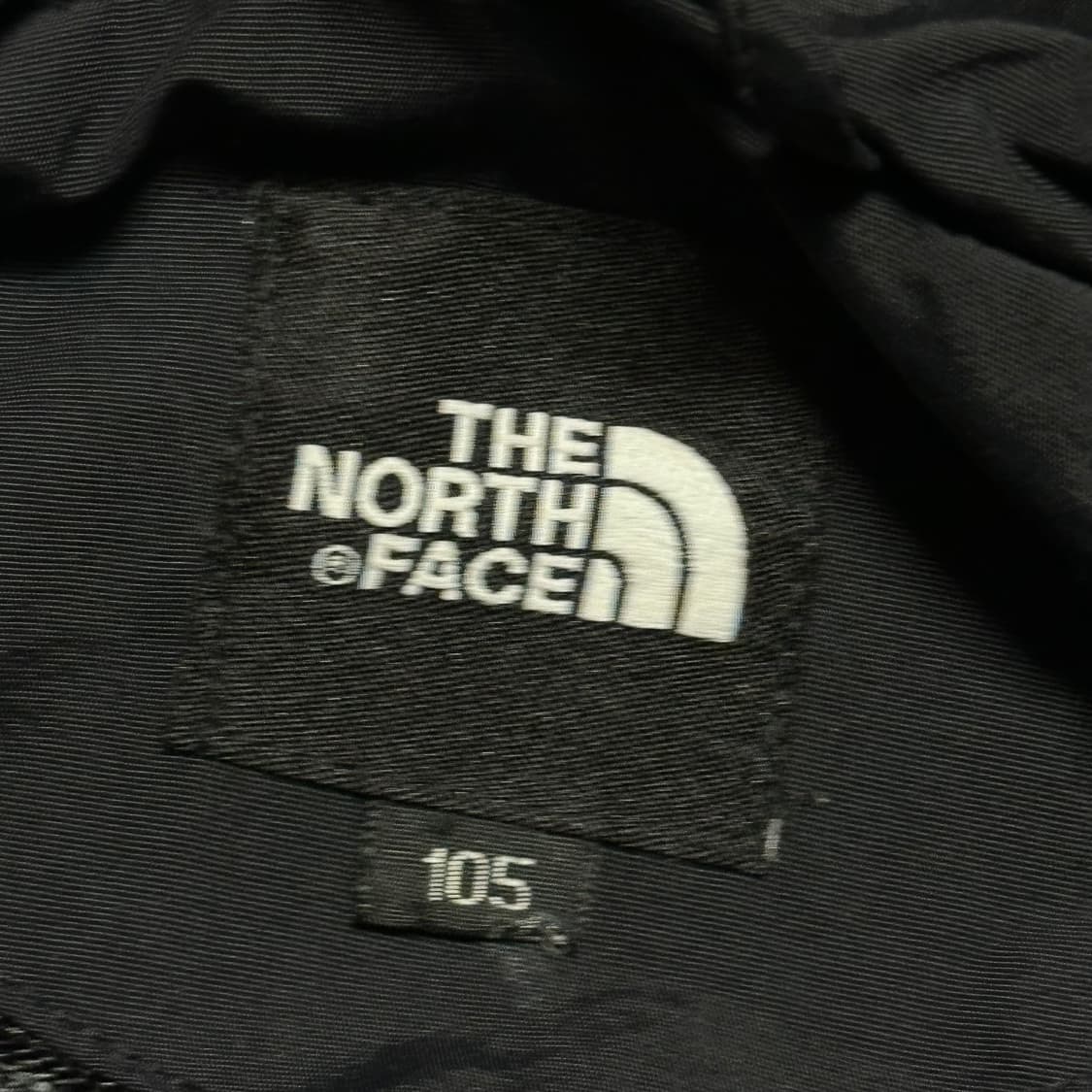 105 노스페이스 암포켓 블랙 후드 바람막이 상품이미지4