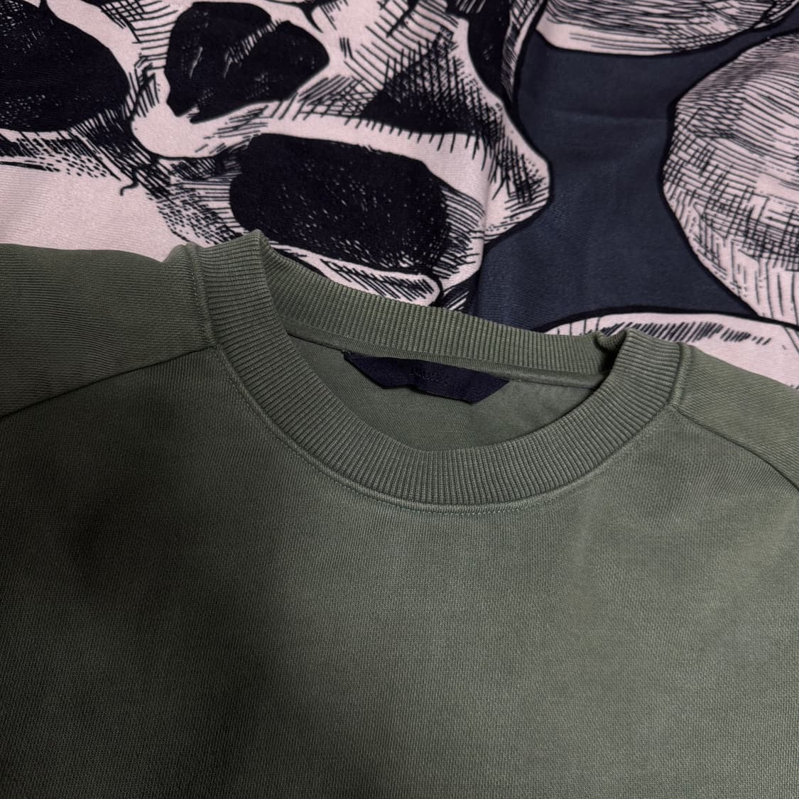 준지 피그먼트 맨투맨 36 사이즈 상품이미지2