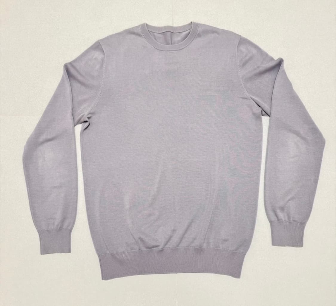 [정품] 수트서플라이 코튼실크 크루넥 100 상품이미지2