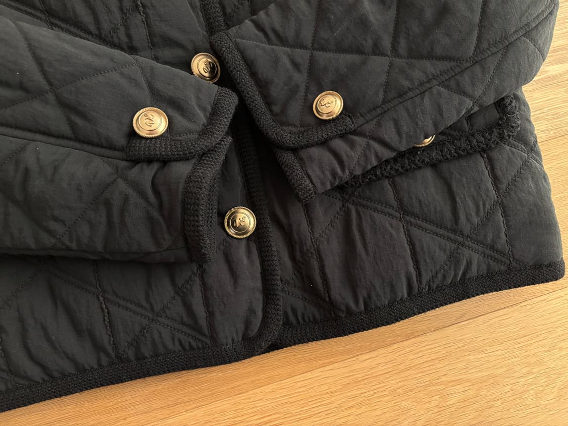 보브 구스다운 퀼팅 라운드넥 자켓 55사이즈 상품이미지3