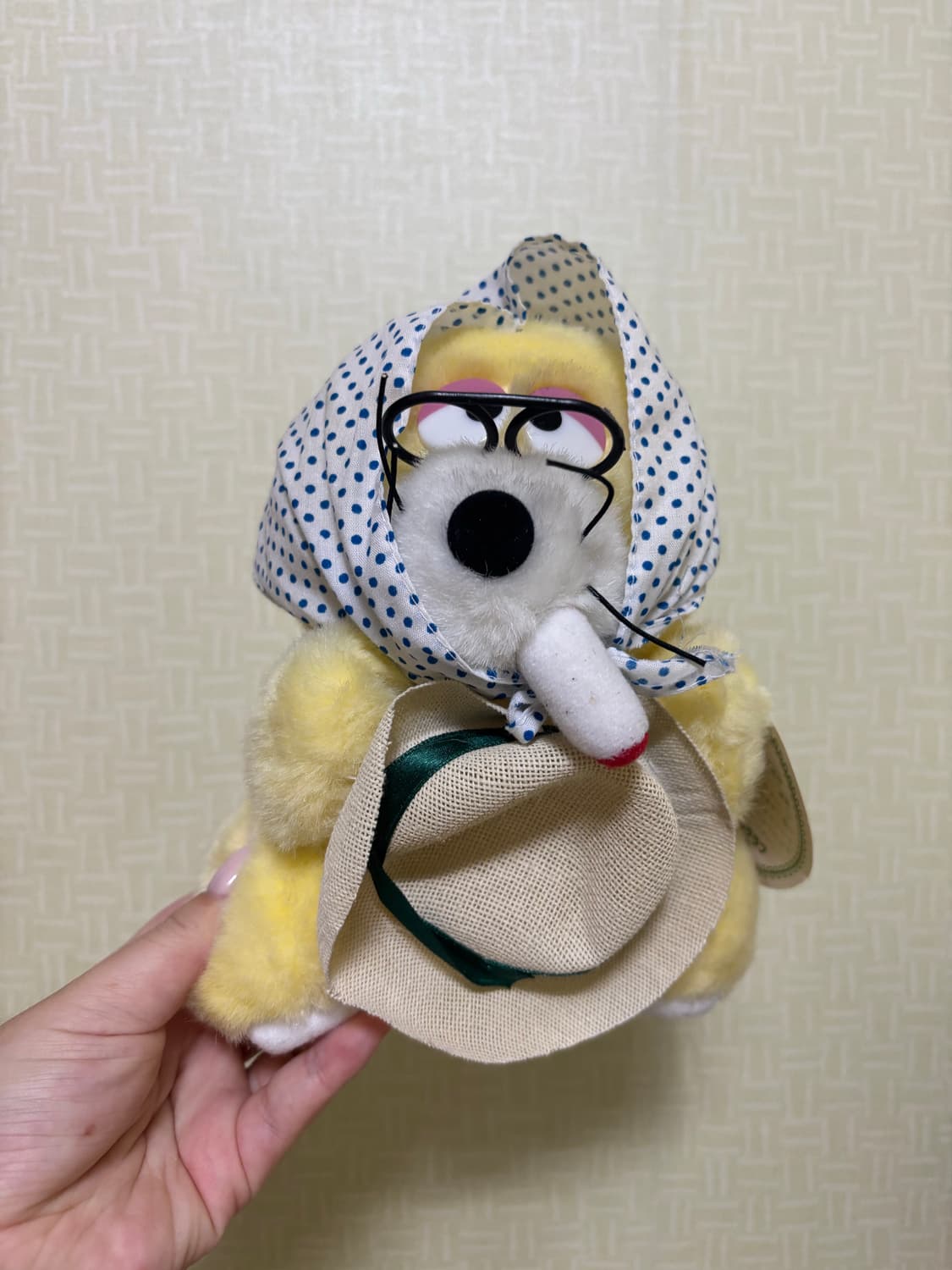 고전 빈티지 피너츠클럽 두더지 인형 상품이미지1