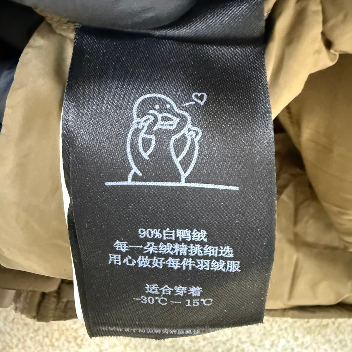 실측확인 빈티지 여성 카키 패딩 0204T1 상품이미지4