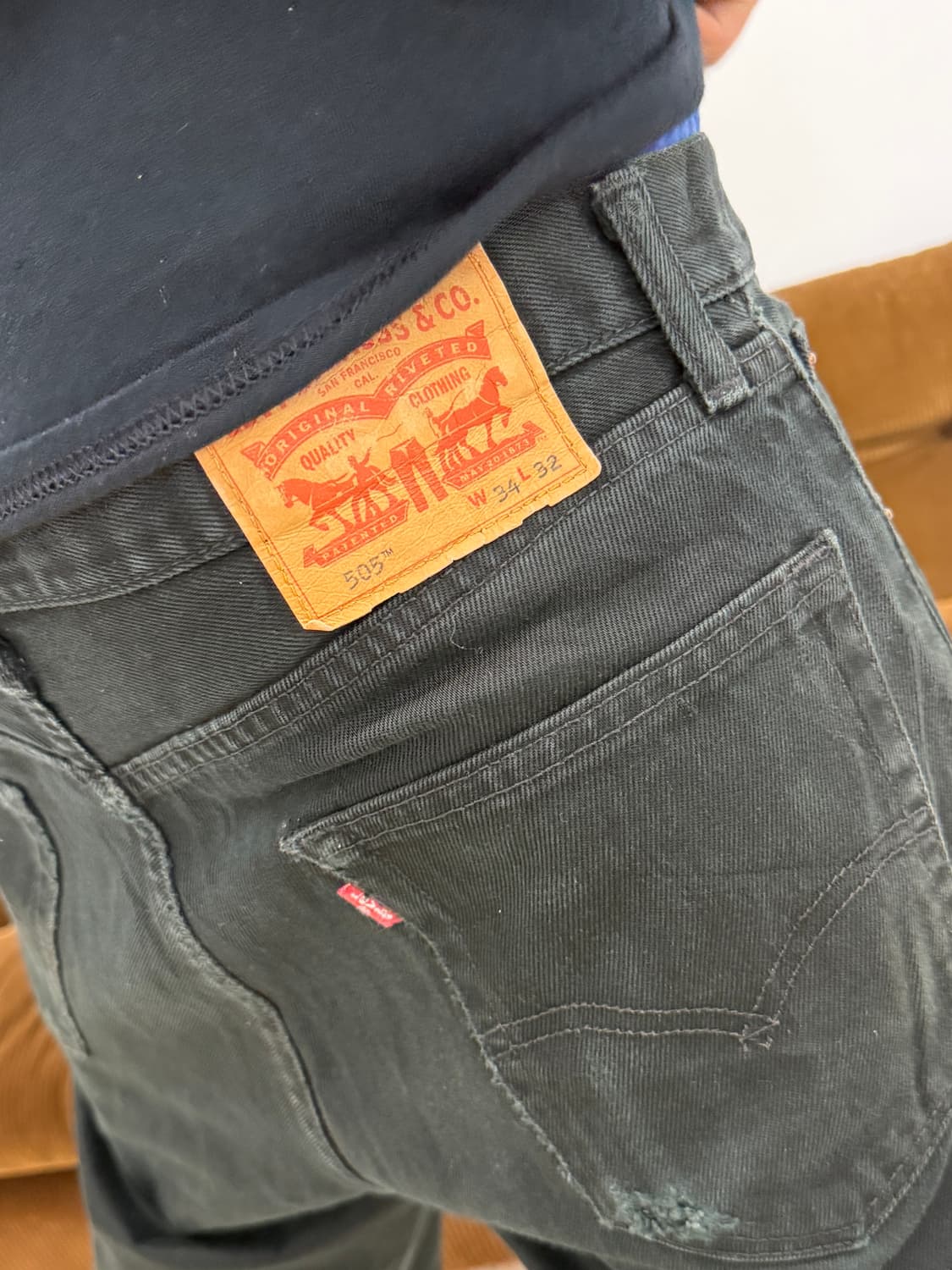 리바이스 505 블랙 상품이미지10