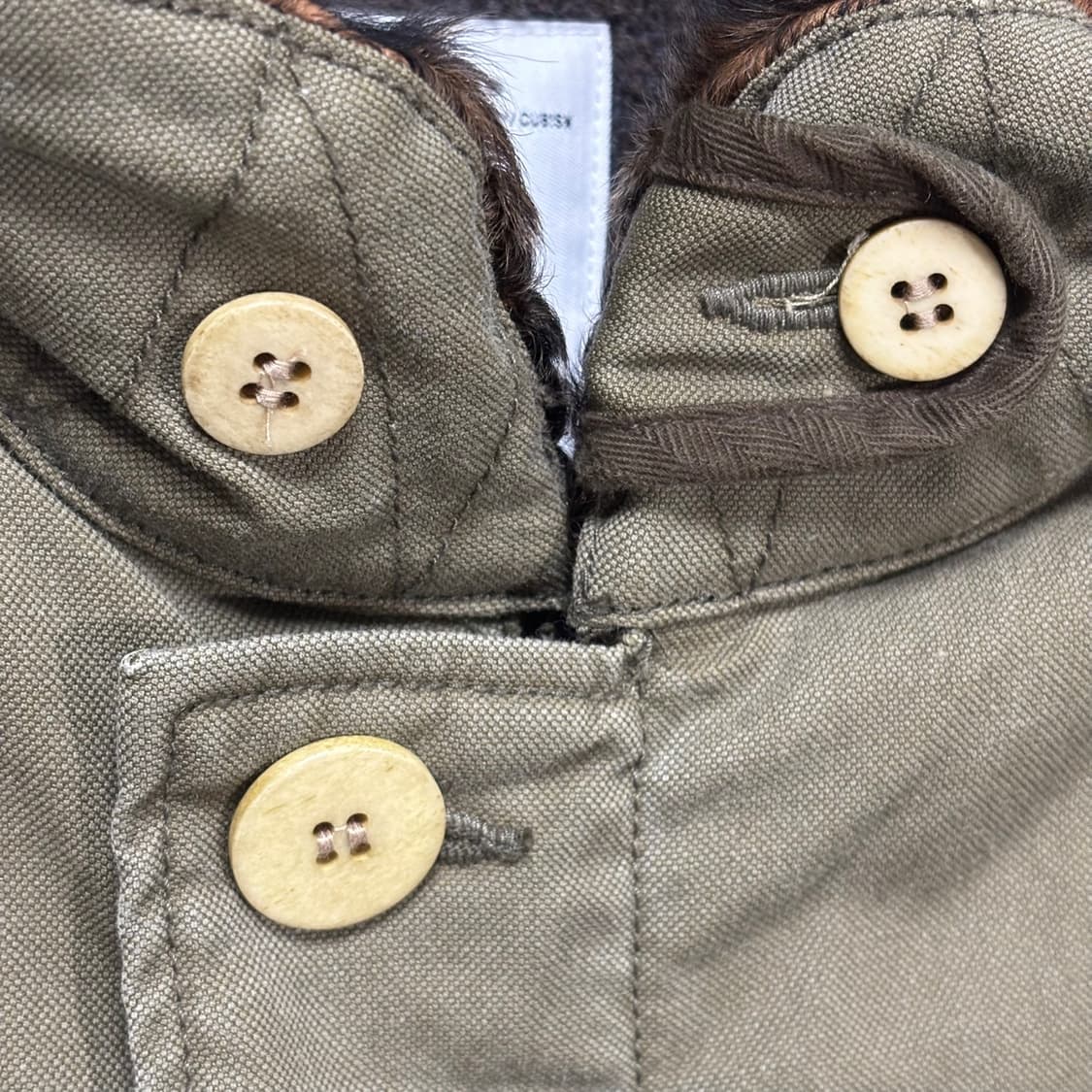 4) visvim 비즈빔 25ss 덱 핸드 자켓 올리브 상품이미지2