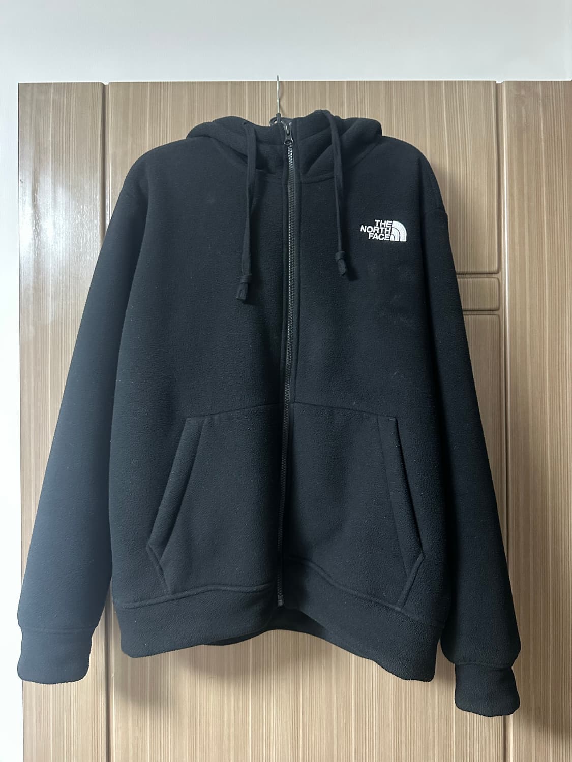 노스페이스 블랙 후드집업 M 95 상품이미지1