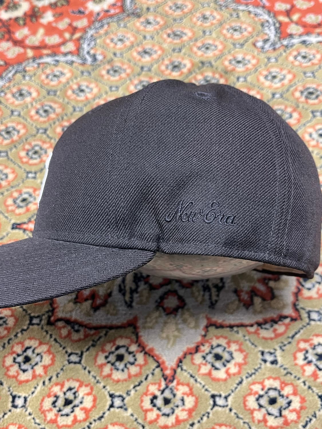 [7 1/2] 피어오브갓 x 뉴에라 59FIFTY 에센셜 사이즈캡 블랙 상품이미지3