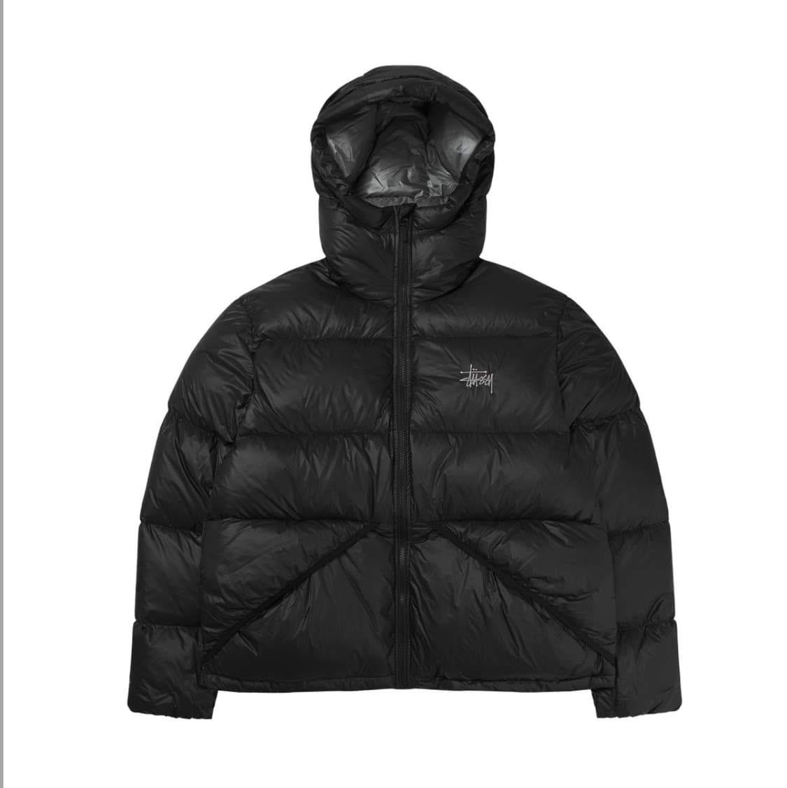 새상품) 스투시 다운 파카 마이크로 팬텀 블랙 xs 상품이미지1