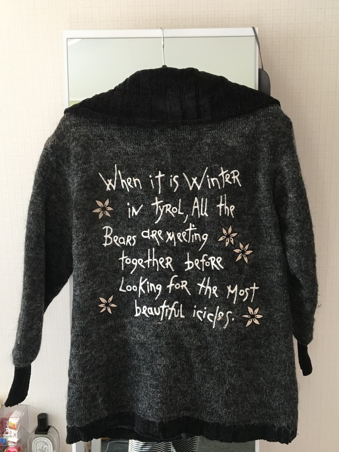 Vintage Ski Bear Nordic Knit Zip-Up 상품이미지2