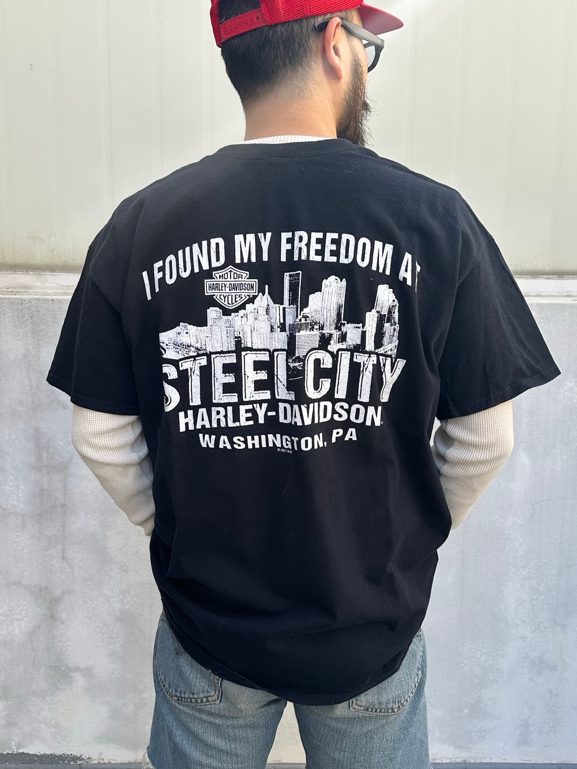 [할리데이비슨] •Vintage Steel City Tee 상품이미지6