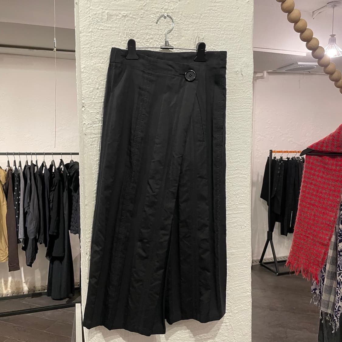 요지야마모토 랩 스커트 상품이미지1