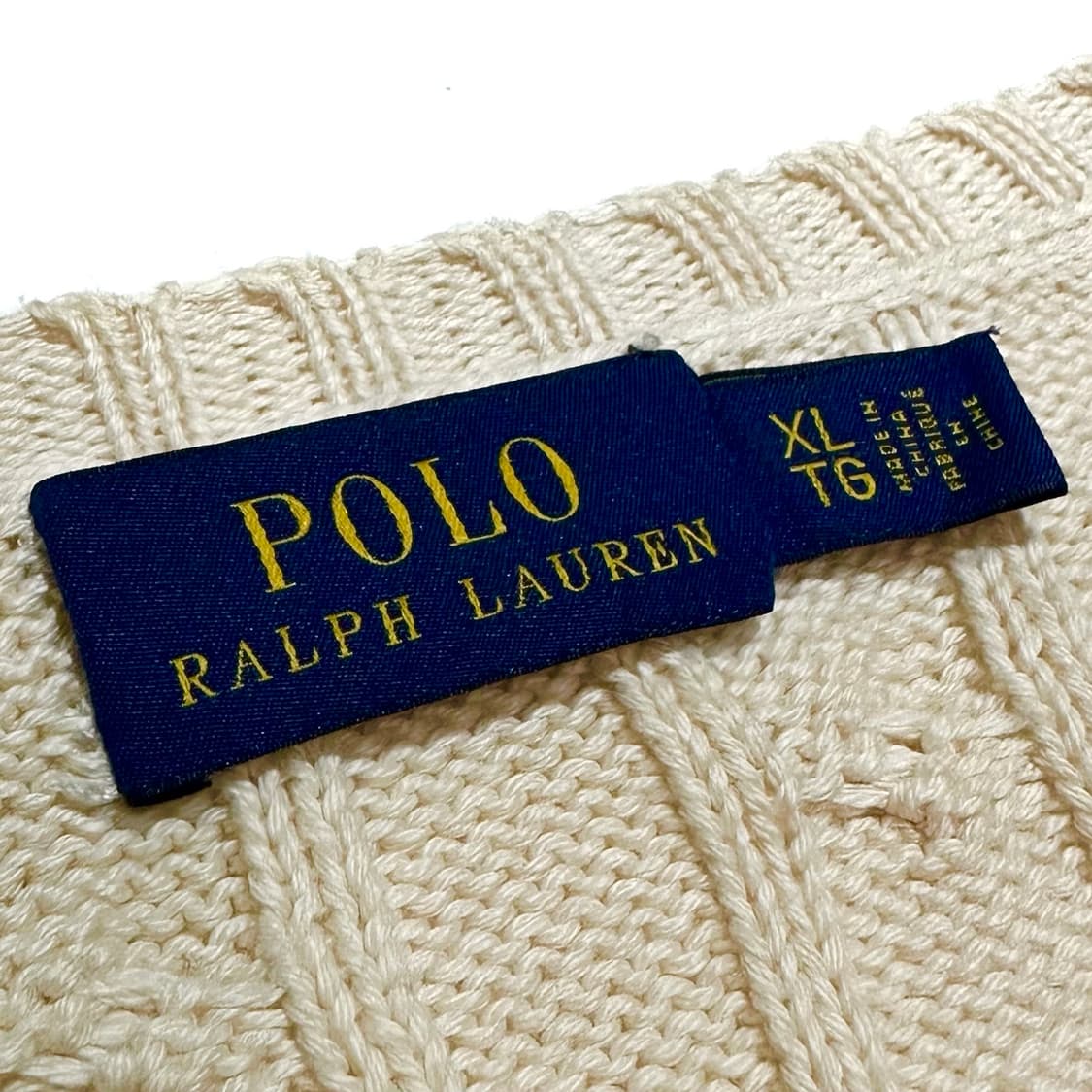 폴로 신형 꽈배기 니트 상품이미지3