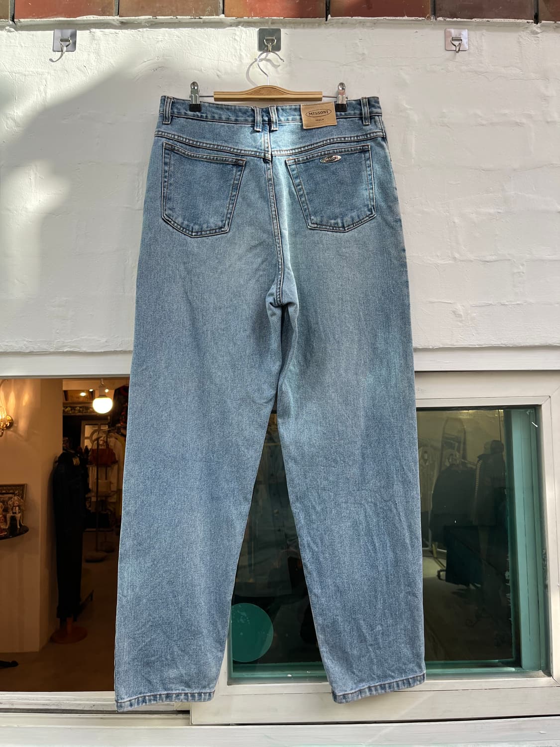 Missoni 미쏘니 연청 테이퍼드핏 데님팬츠 W34 상품이미지4