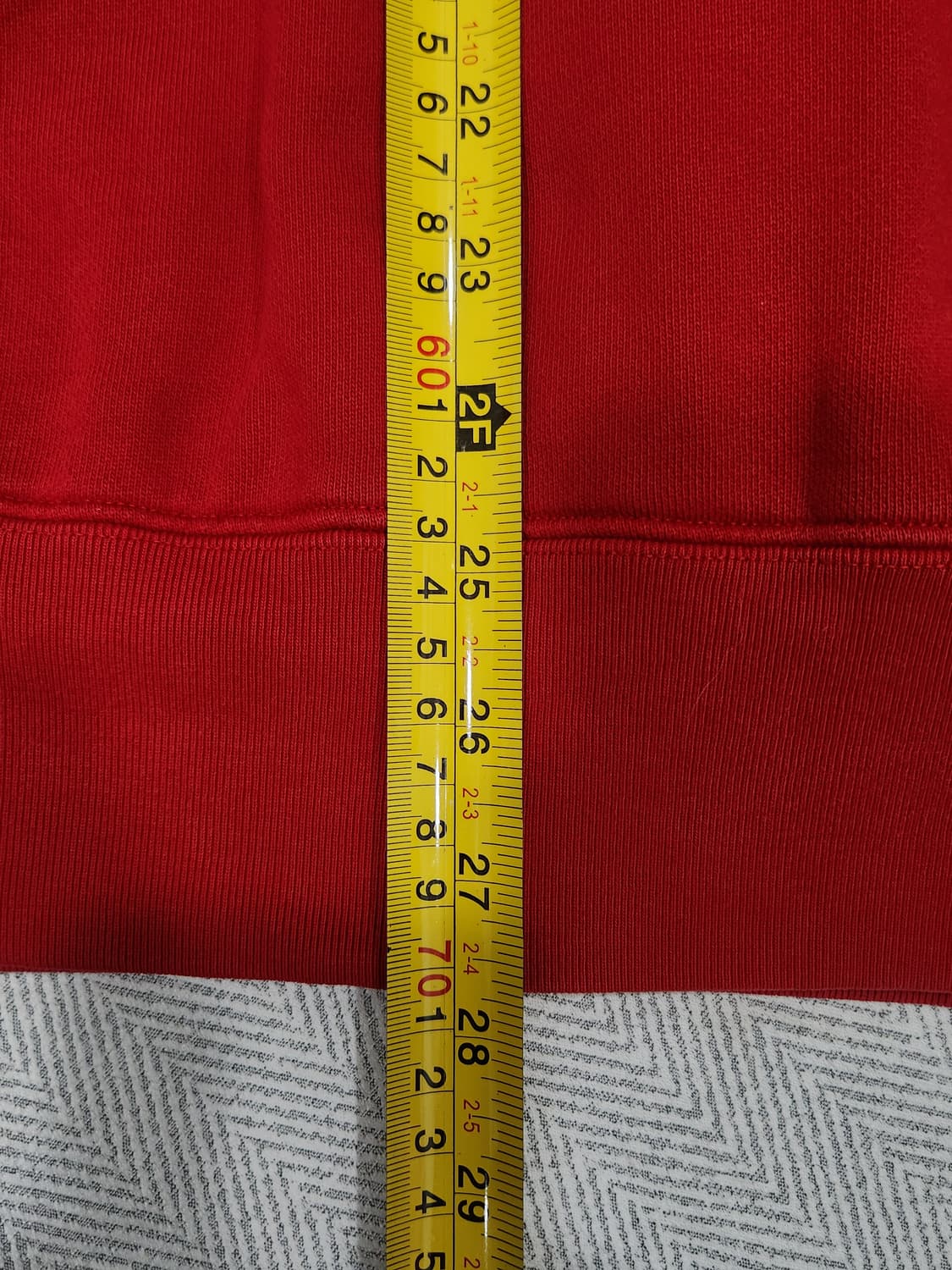 타미힐피거 레드 빅로고 후드티 L 상품이미지9