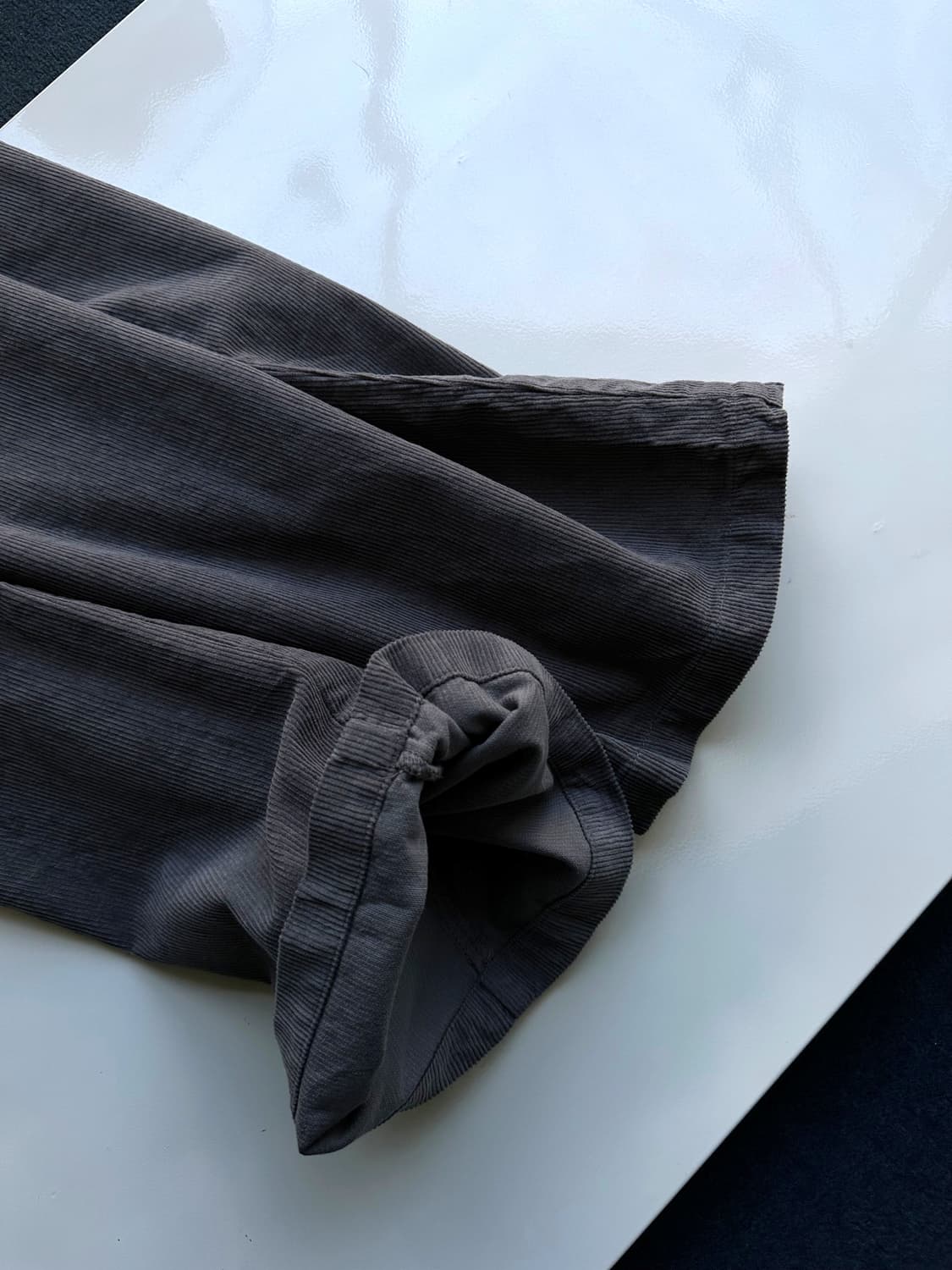 1tuck corduroy wide trouser 상품이미지4