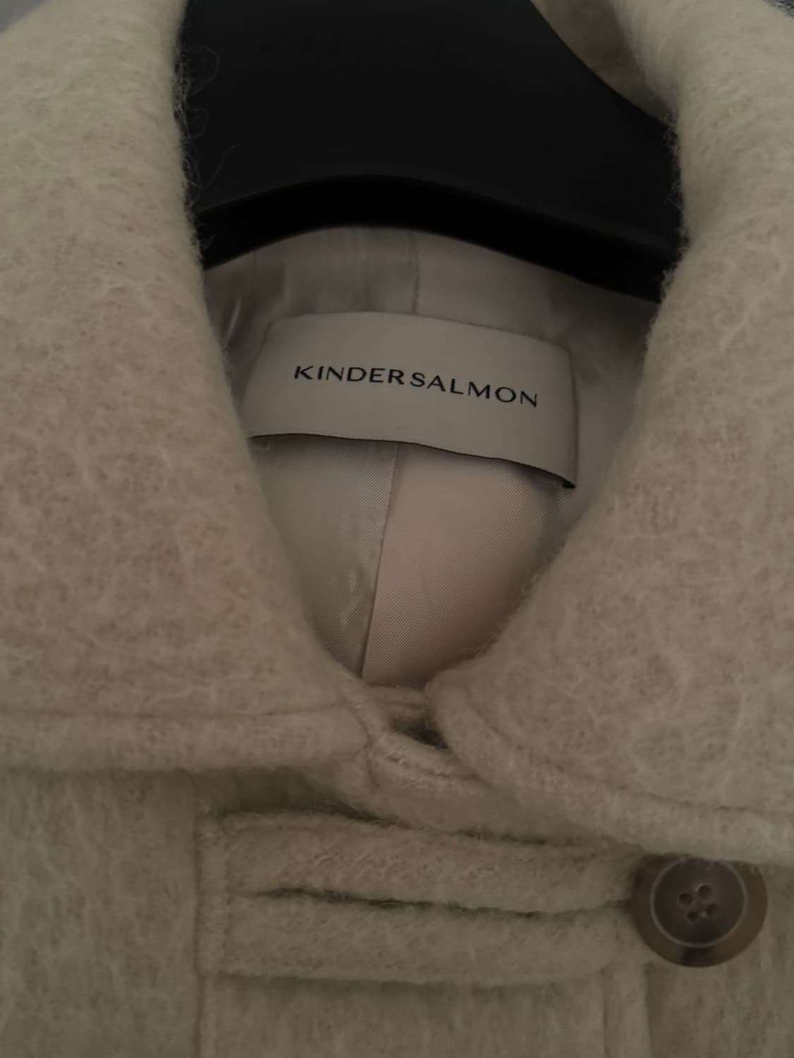 킨더살몬 알파카 하프 코트 상품이미지3