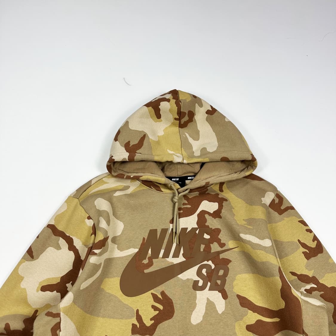 나이키 sb 빅로고 밀리터리 카모 후드티 L 상품이미지2