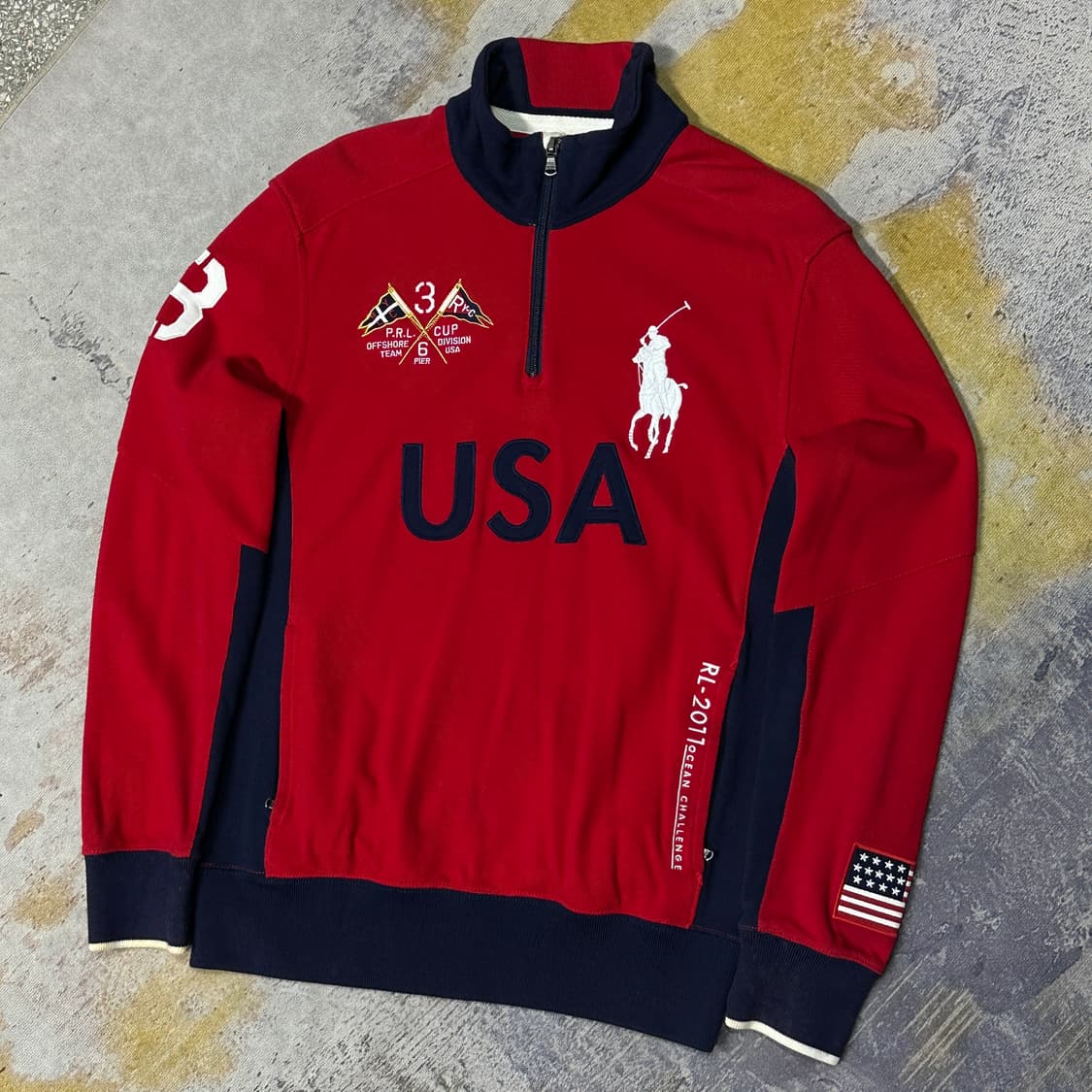 폴로랄프로렌 USA 하프집업 상품이미지1