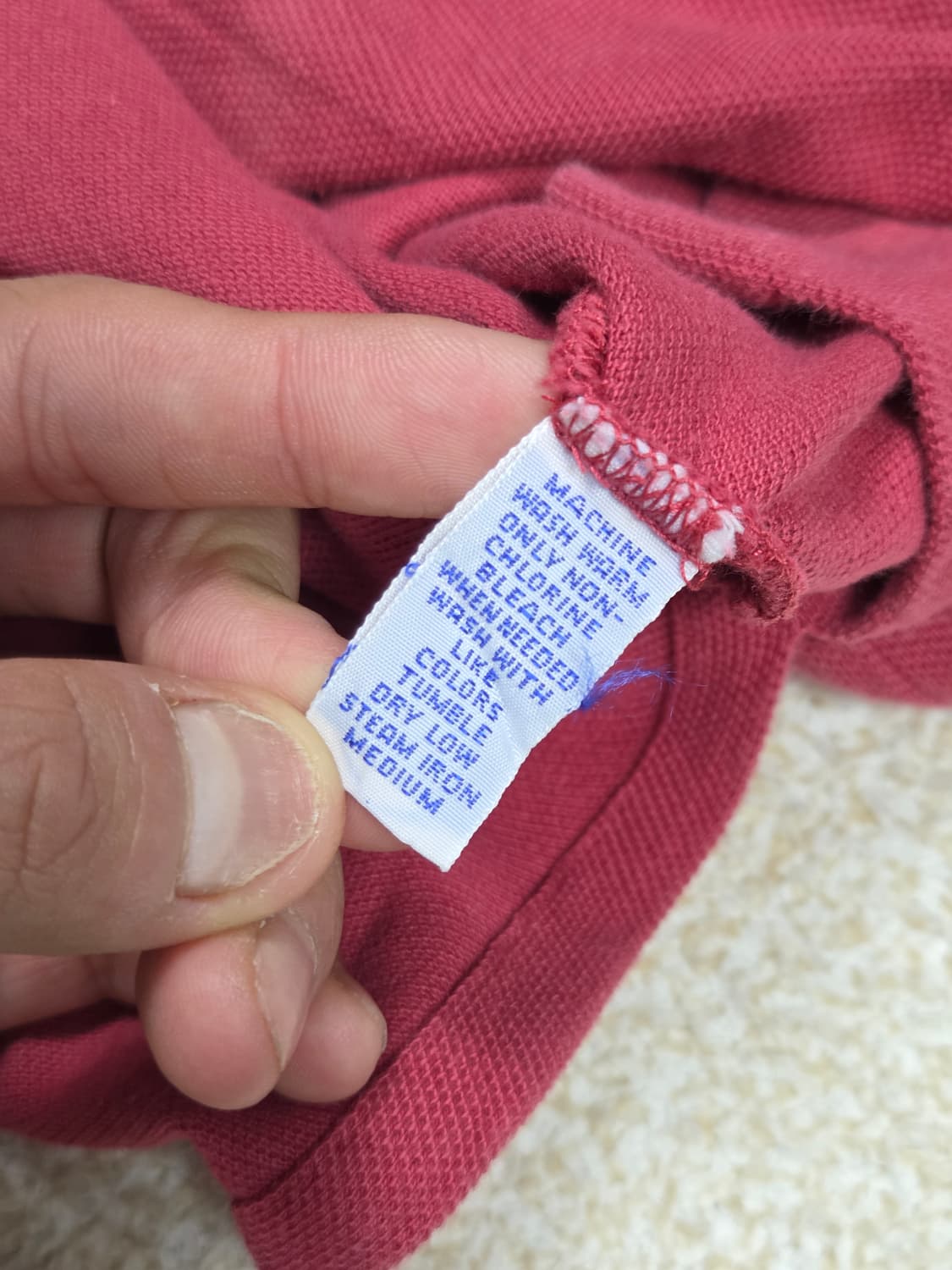 [폴로 랄프로렌] 빈티지 클래식 포니 반팔 카라 티셔츠 | S00058 상품이미지5