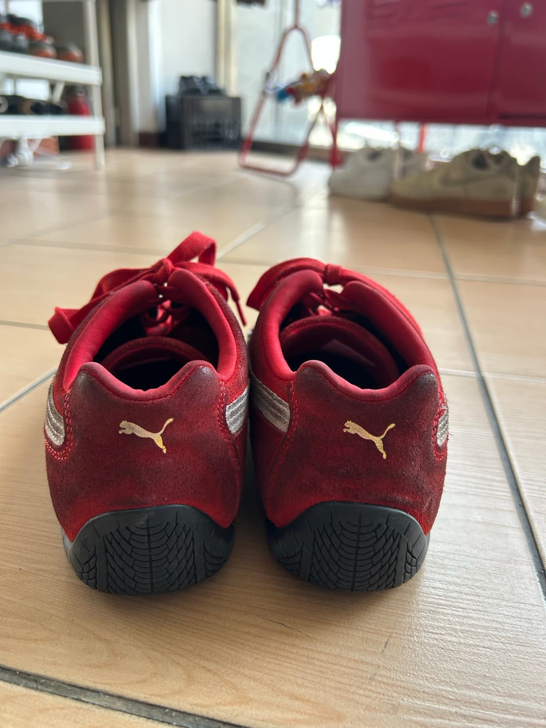 푸마 스피드캣 레드 265size 상품이미지4