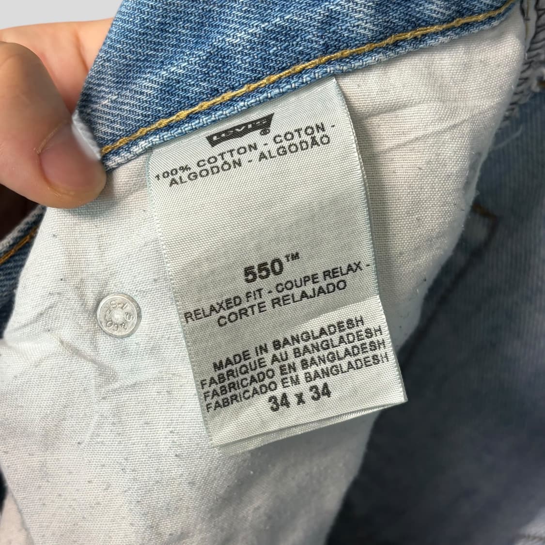 (34)리바이스550 릴렉스핏 데님 청바지 상품이미지10