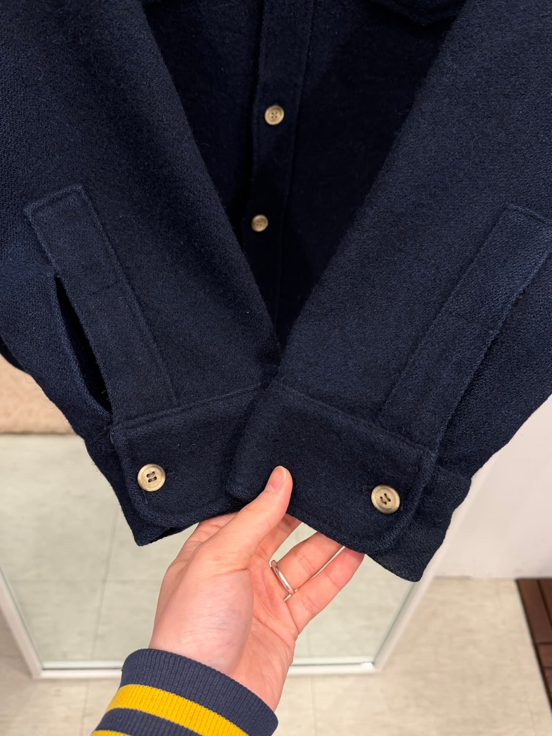 70-80s Woolrich 울리치 빈티지 울 셔츠 (made USA) 상품이미지3