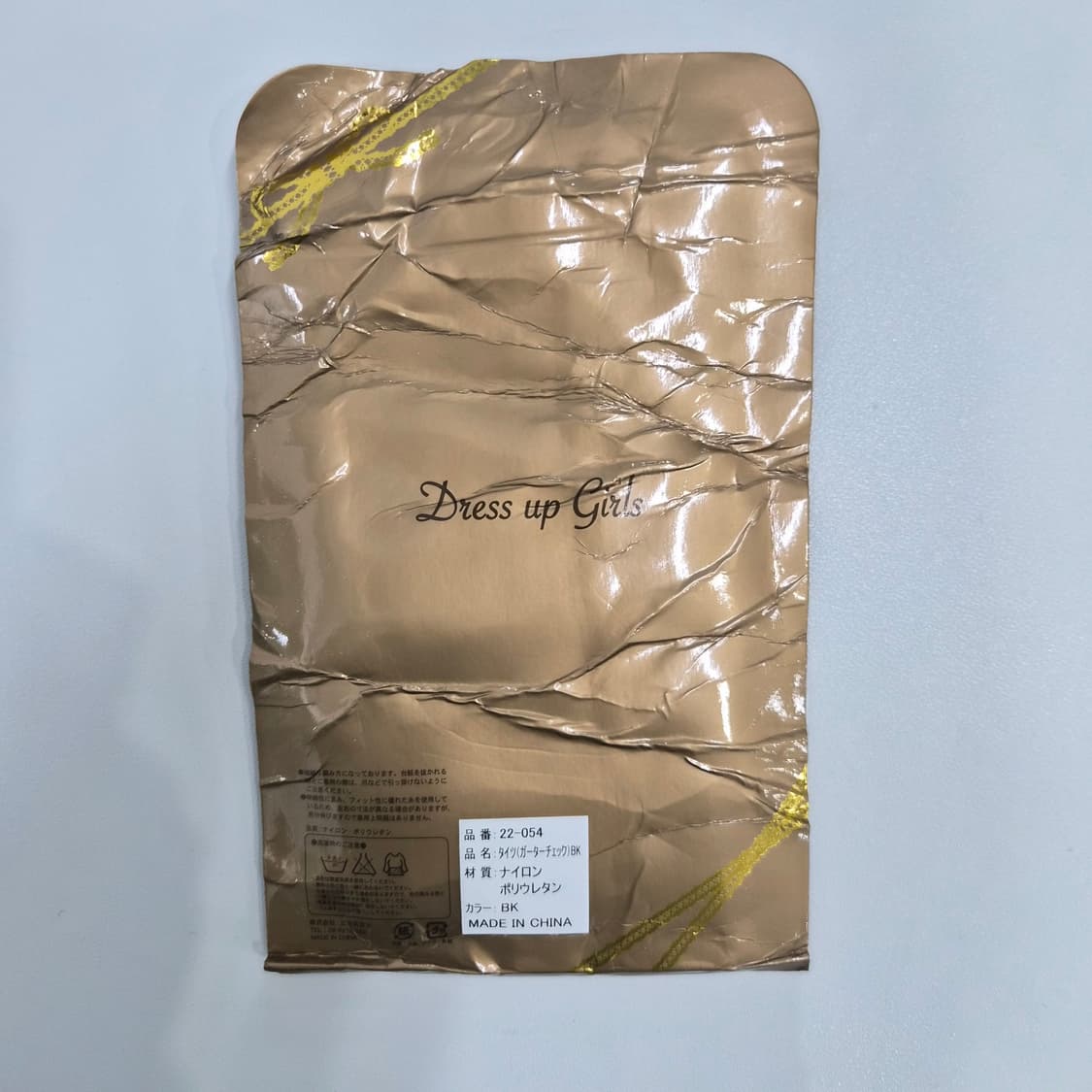 미카즈키모모코 Dress up Girls 가터체크 블랙 팬티스타킹 상품이미지3