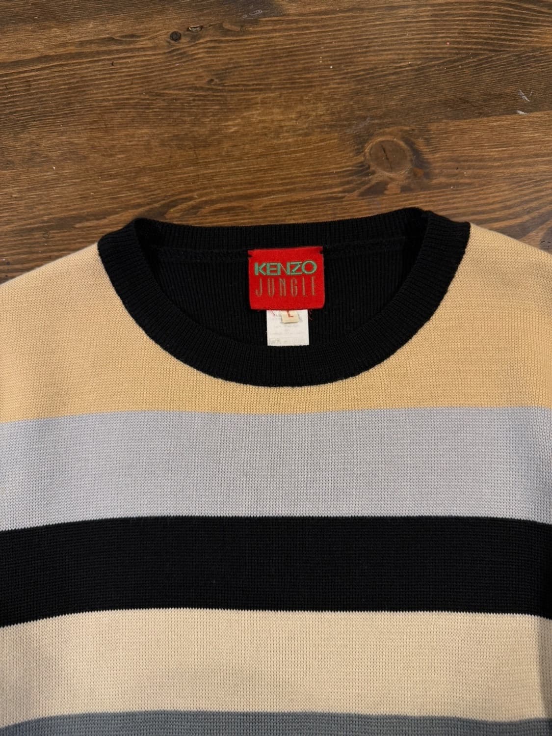 80s 겐조 정글 메리노울 니트 55 상품이미지5