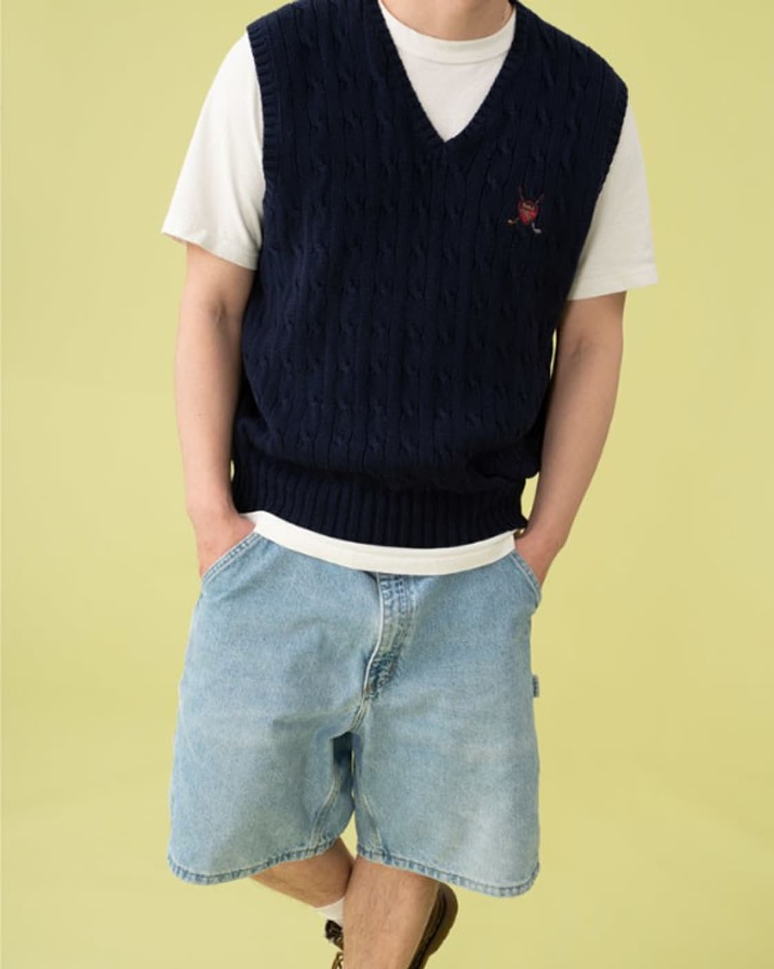 폴로 랄프로렌 90's 골프 방패 니트 베스트 PN5937 상품이미지2