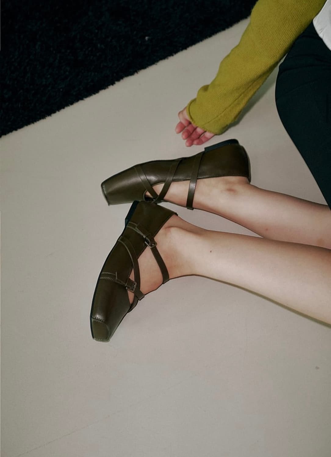 새상품) 바이아덜스 플랫 슈즈 상품이미지4