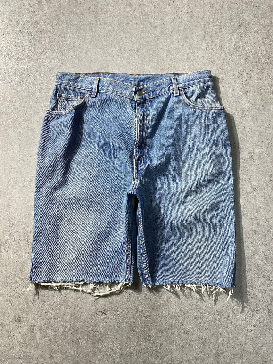[32-33] 90s Levi's 550 리바이스 컷오프 데님 쇼츠 상품이미지3