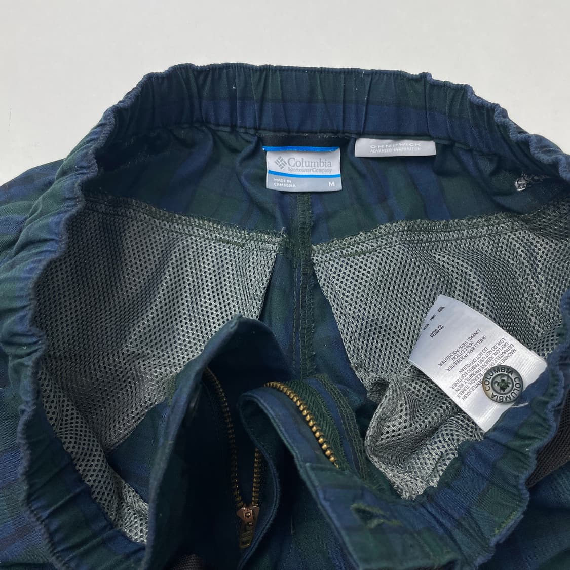 컬럼비아 벨트 체크 반바지 M 상품이미지6