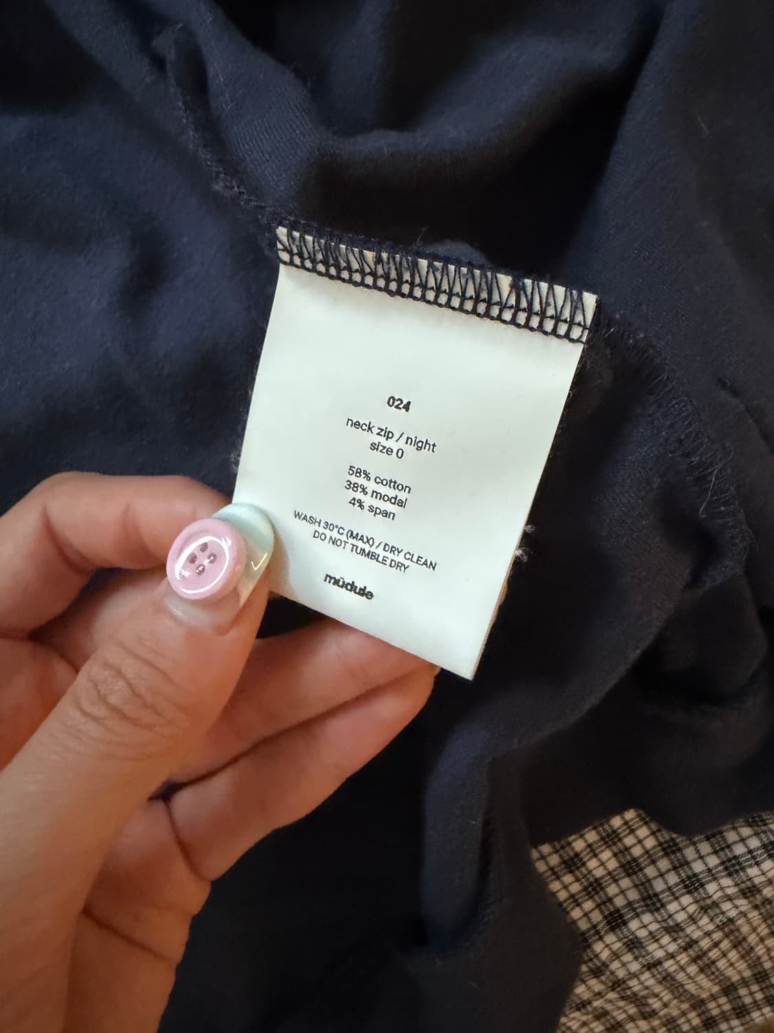 머듈 넥집업 나이트 0사이즈 상품이미지2