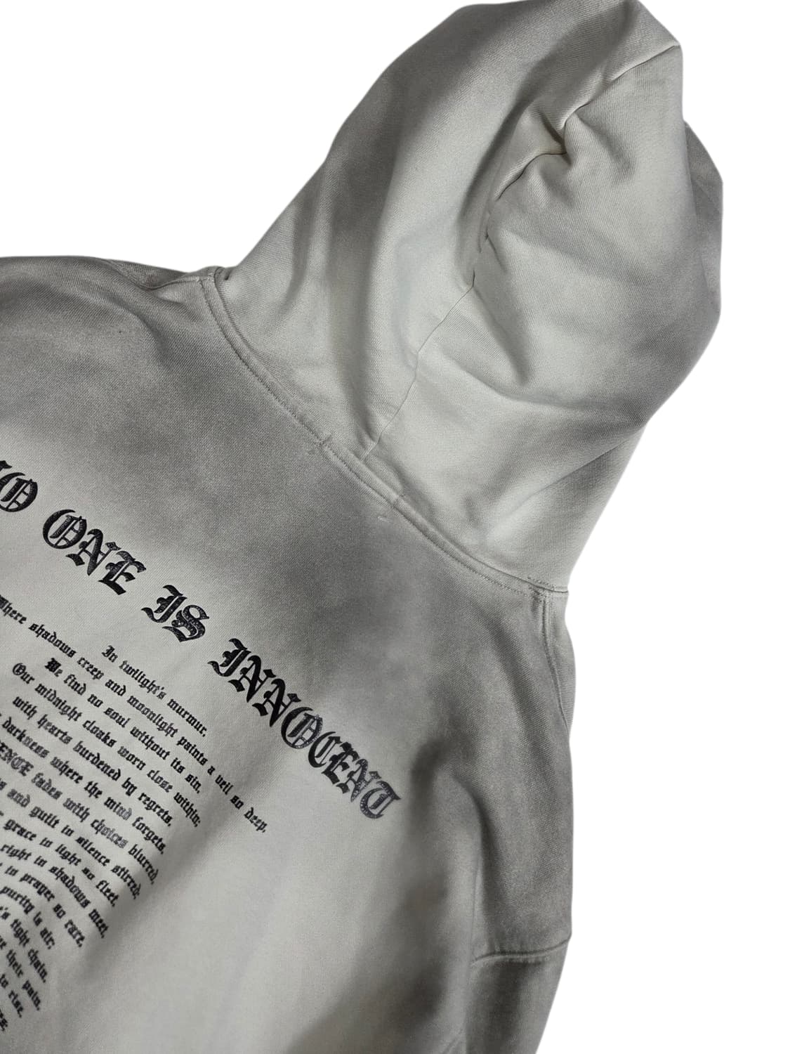 스키즘 인듀싱 워싱 후드티 M 상품이미지7