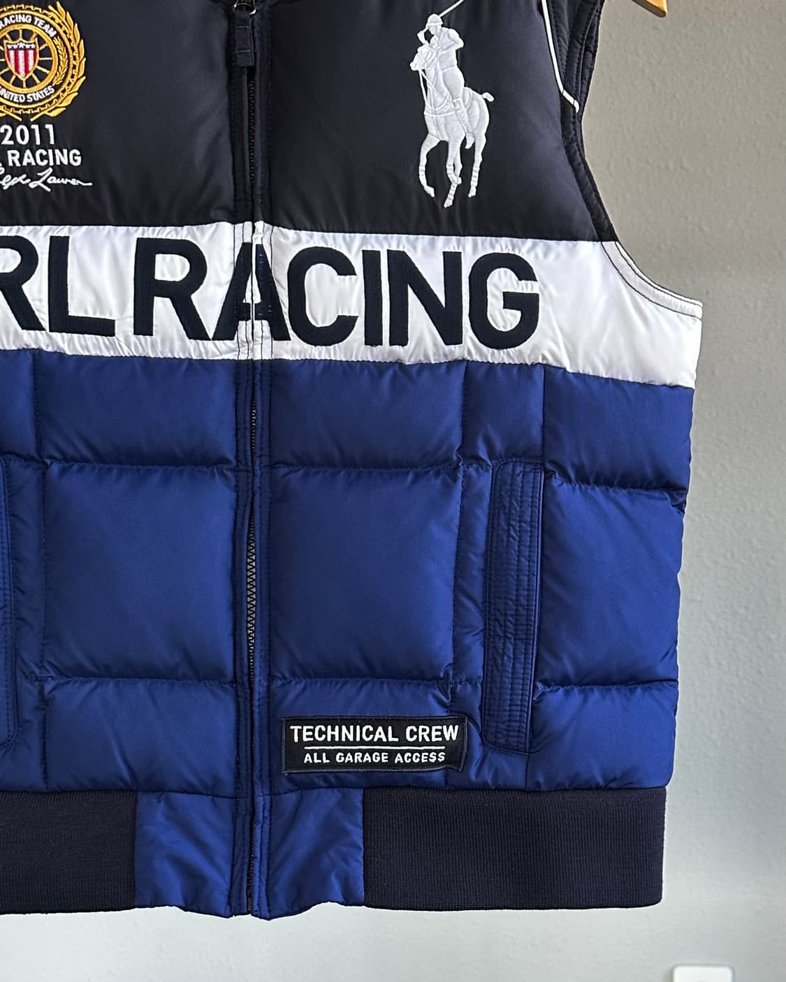 [XS]폴로 랄프로렌 빅포니 레이싱 다운 베스트 패딩 조끼 상품이미지6