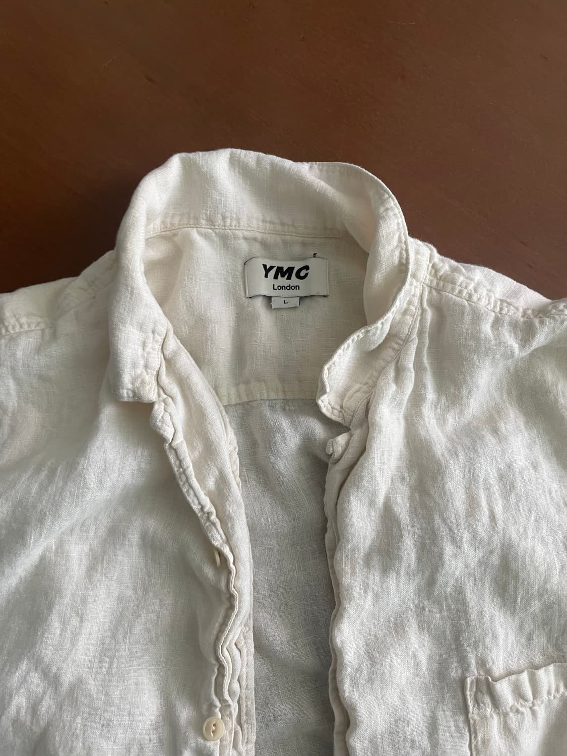 YMC 린넨100% 셔츠 L 상품이미지1