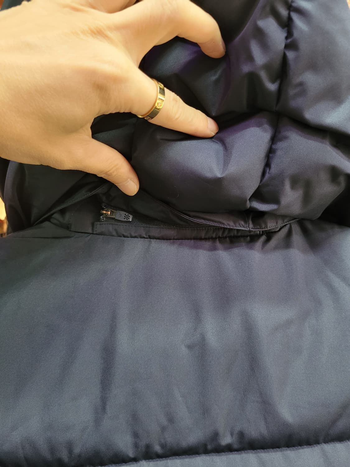 DYNAFIT 다이나핏 후드 패딩 조끼 (모자 탈부착) 상품이미지3