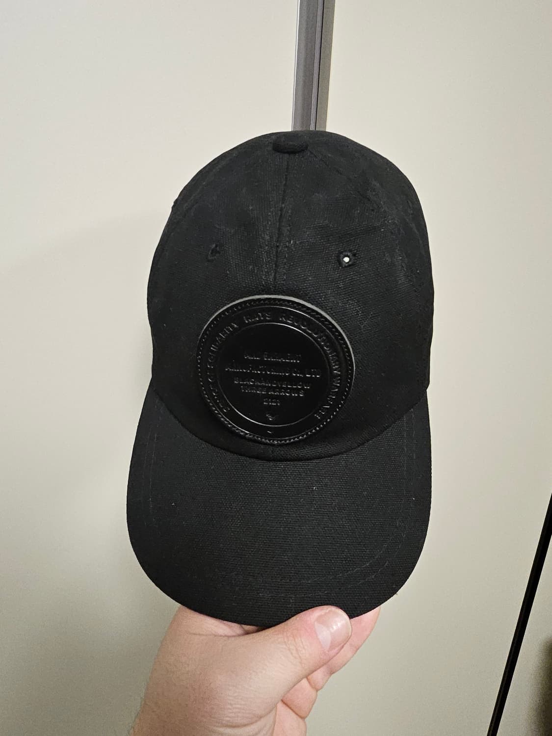 랏츠 랫츠 rats 캔버스 레더로고 캡 상품이미지2