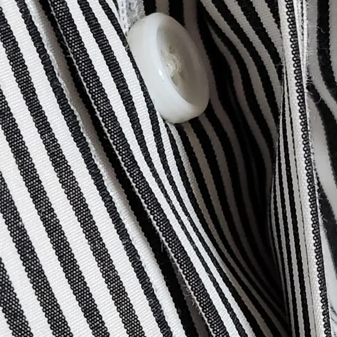 준지 JUUN.J 소매 레터링 스트라이츠 셔츠 44 (105) 상품이미지5