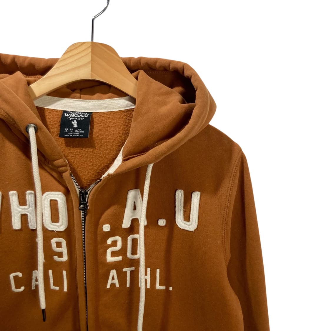 후아유 카멜 후드집업 상품이미지3