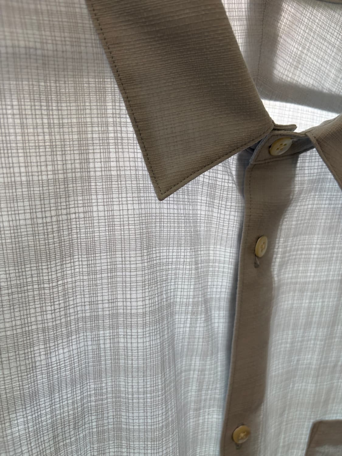 우루 URU Tokyo 24ss Cotton Check Shirts 상품이미지4