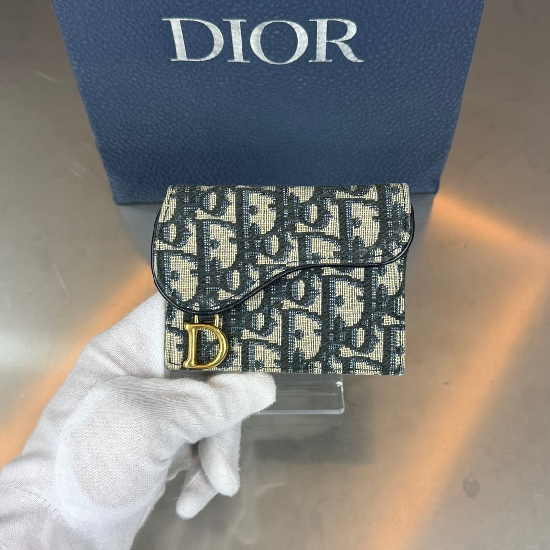 [리오브] 디올 오블리크 새들 카드지갑 상품이미지2