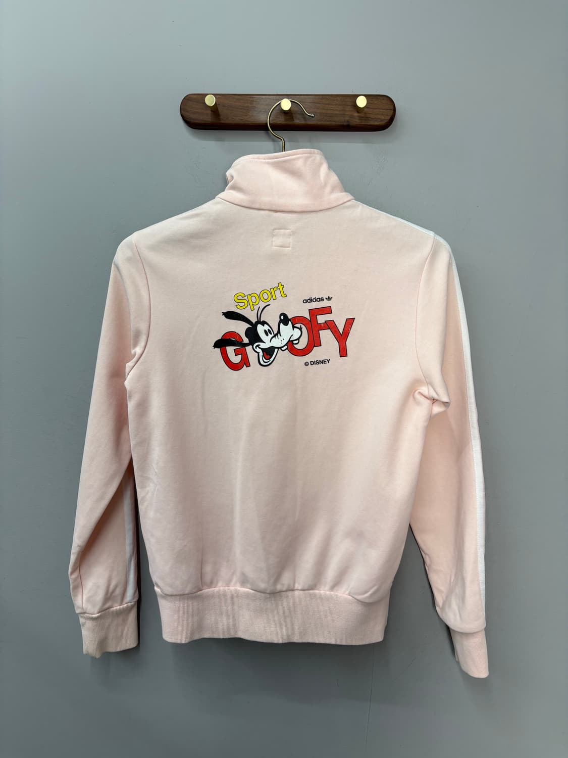 아디다스 디즈니 구피 연핑크 트랙탑져지 A3035 상품이미지4