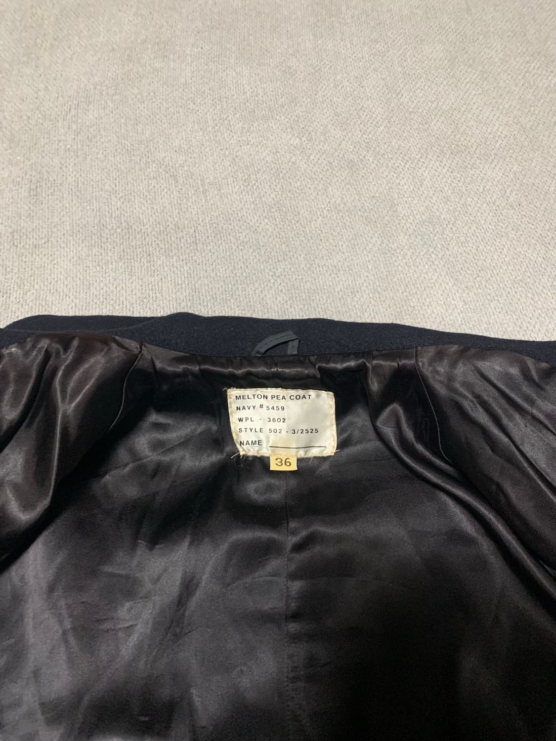 빈티지 멜튼울 피코트 상품이미지4