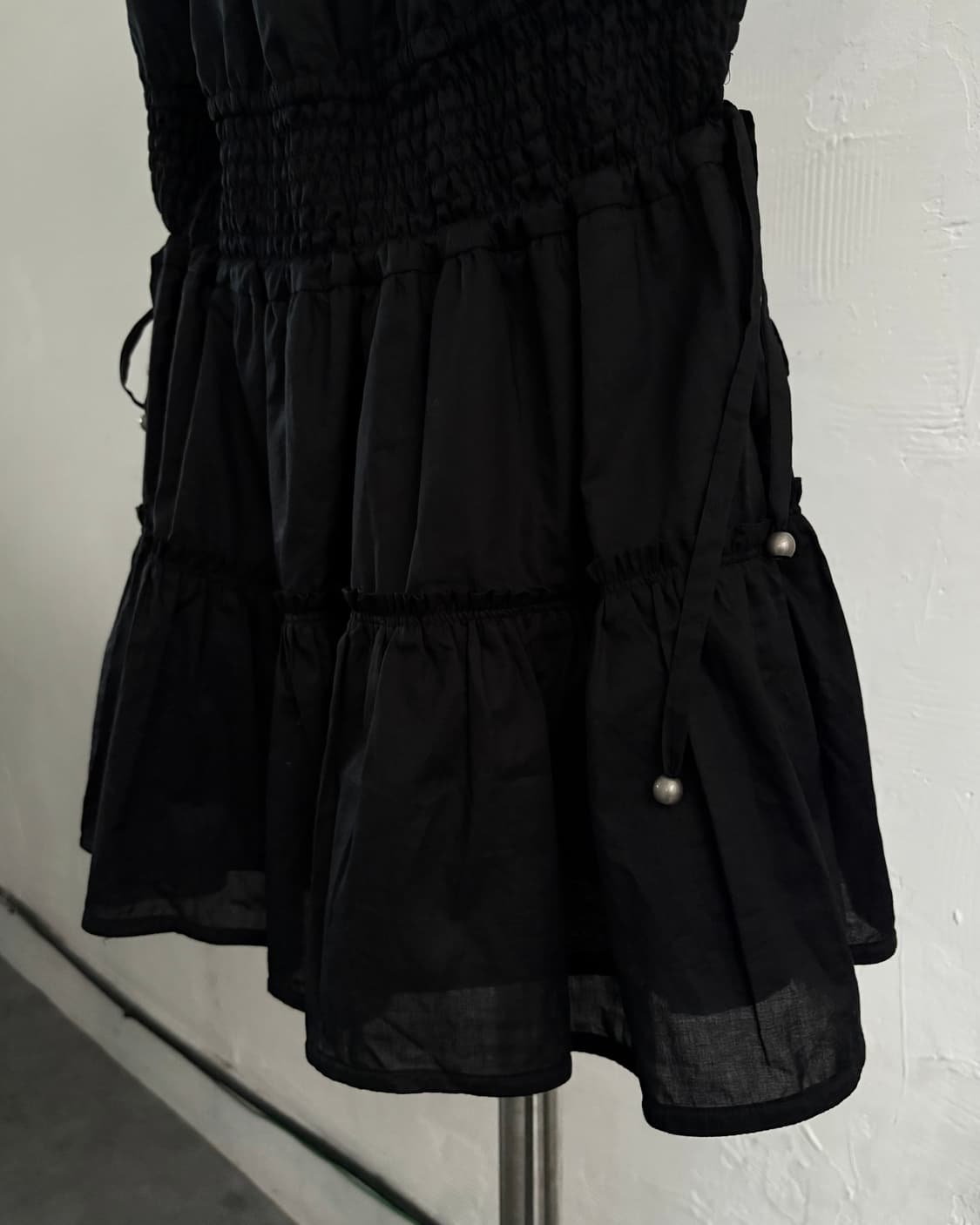 Burberry 버버리 블루라벨 블랙 퍼프 원피스 상품이미지9