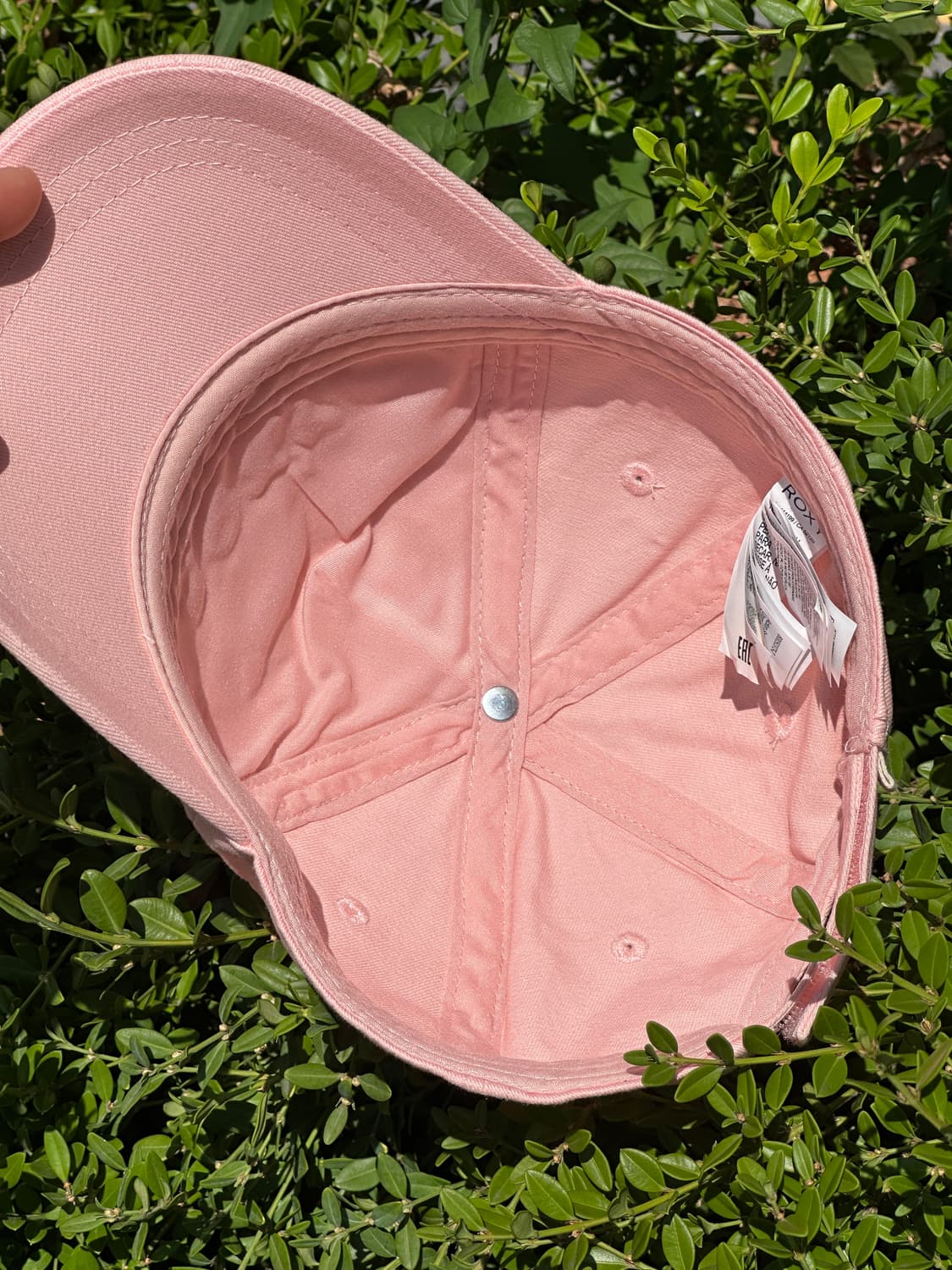[F] ROXY 록시 로고 핑크 볼캡 모자 상품이미지5