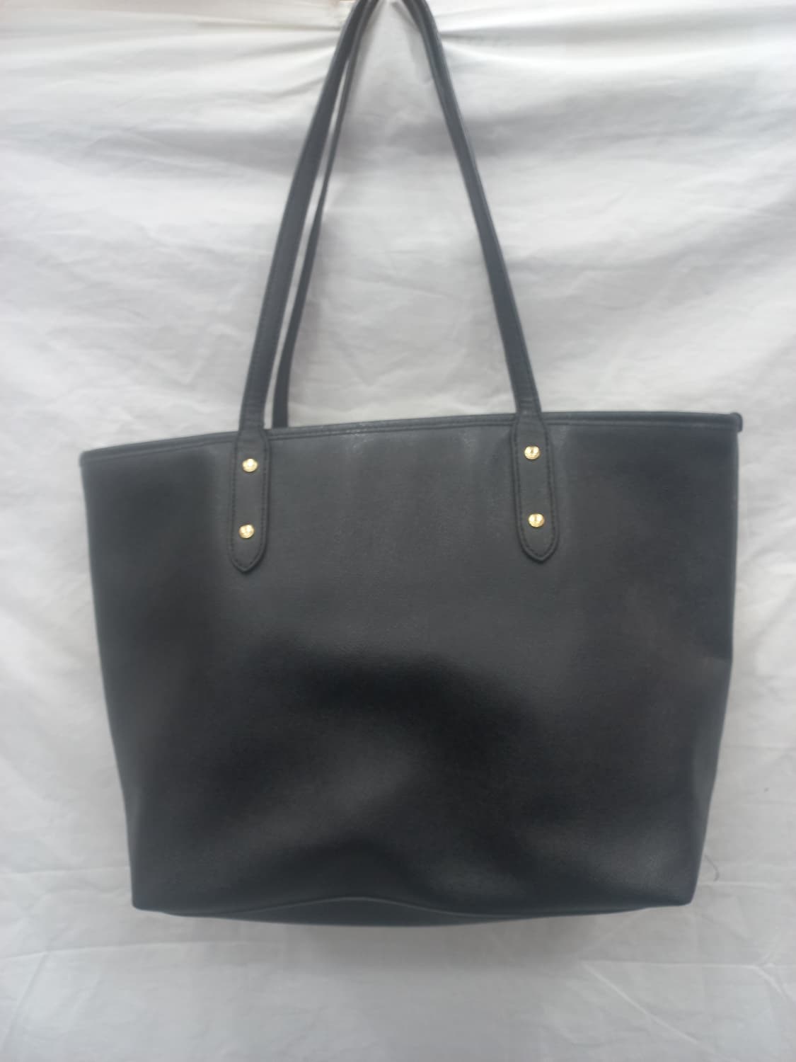 코치 블랙 가죽 숄더백 상품이미지7