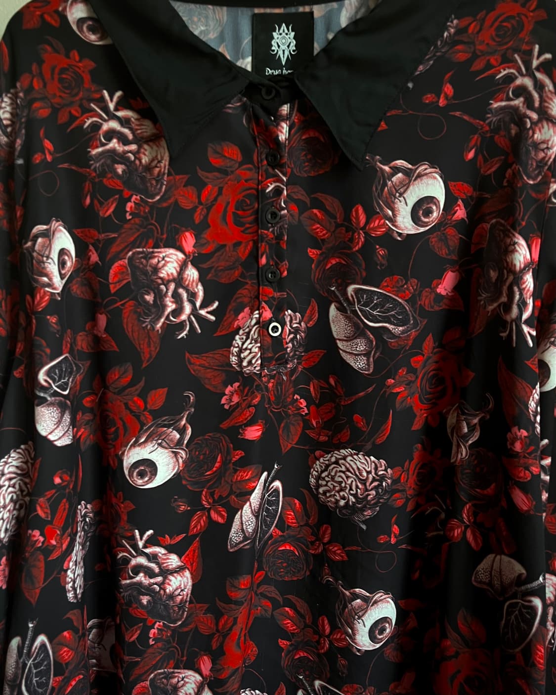 Drug Honey Grotesque Graphic Blouse 상품이미지6