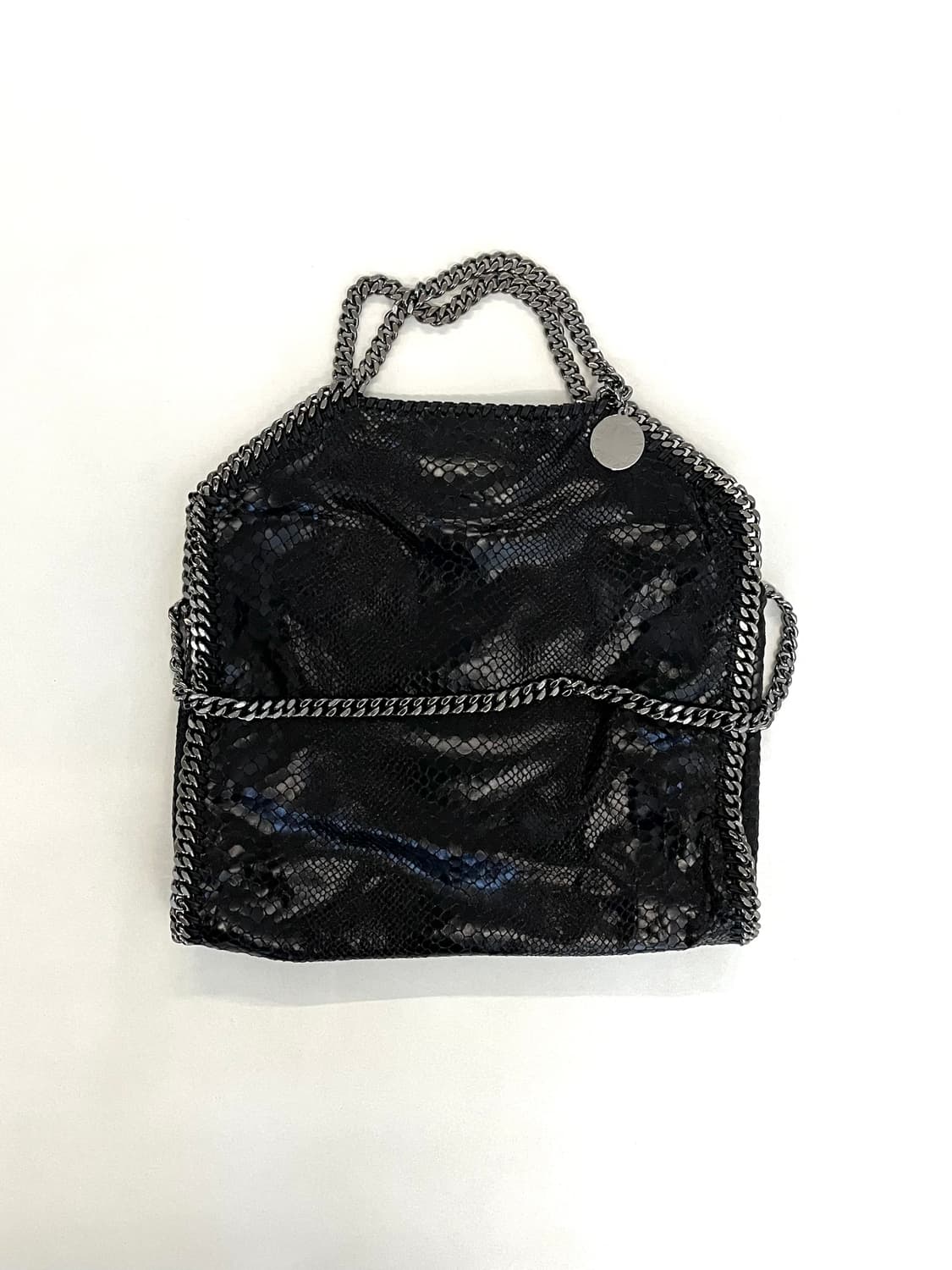 스텔라 매카트니 파이톤 레더 체인 팔라벨라백 상품이미지1