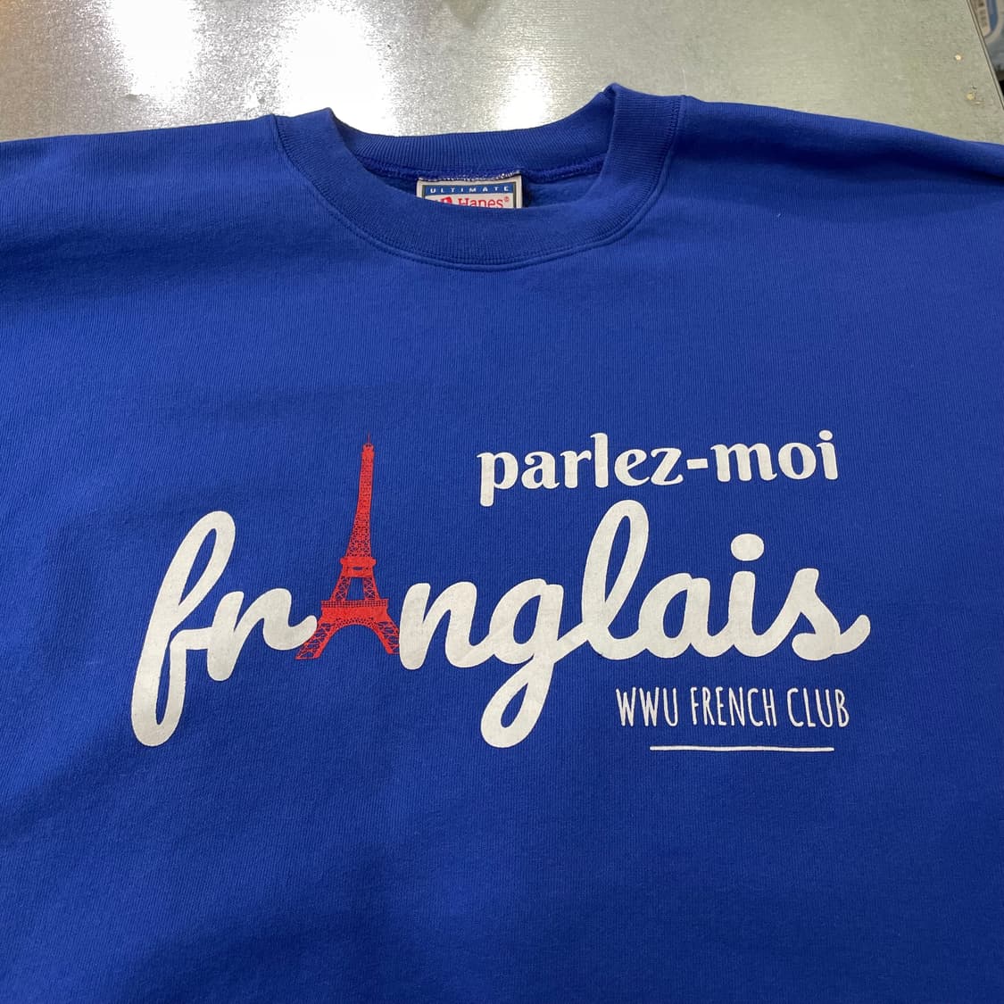 (L) Hanes 헤인즈 프린팅 맨투맨 스웻 셔츠 상품이미지6