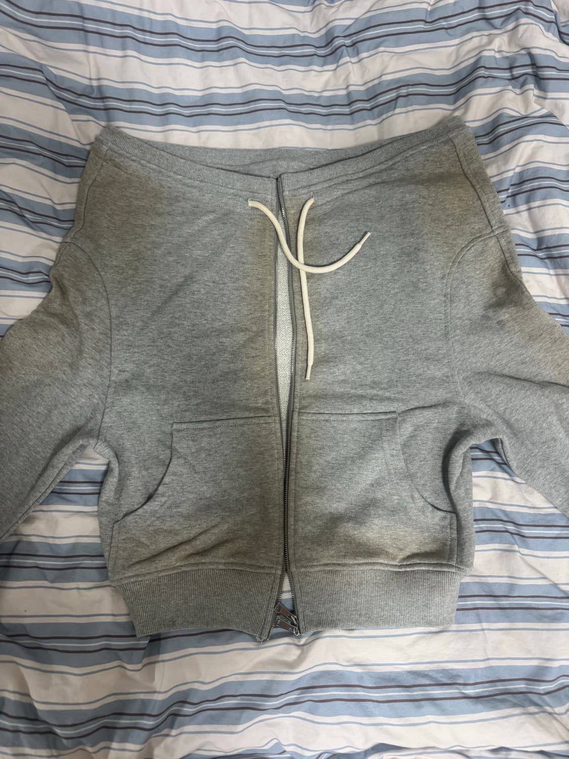 LCDC 엘씨디씨 SPRAY WASHED ZIP-UP 스프레이 집업 후드 상품이미지2